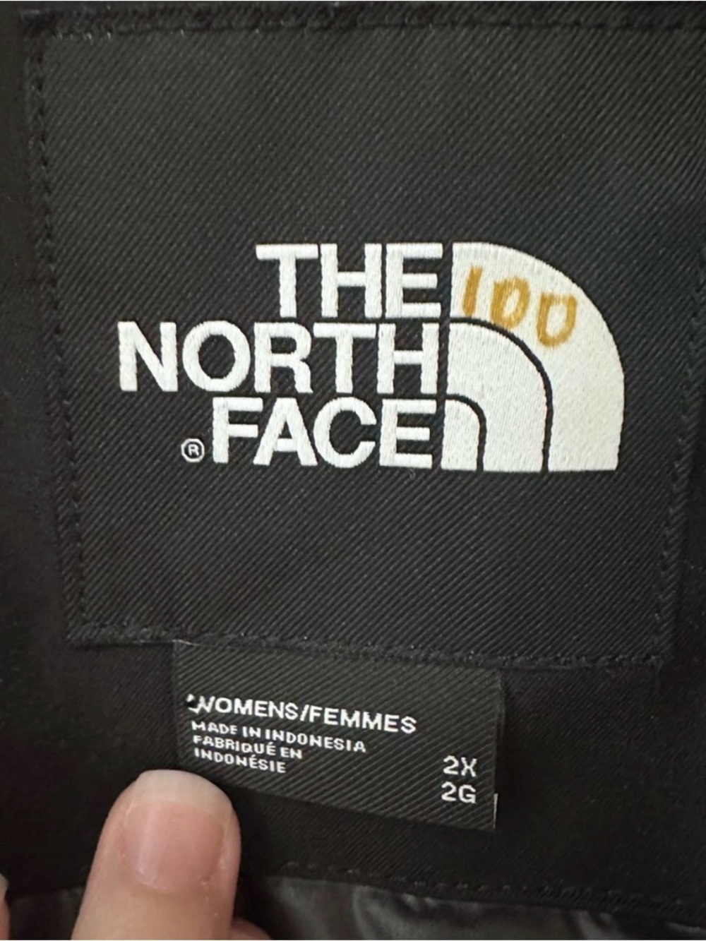 NWT The North Face Women's Black Arctic Parka 600 Down Size 2X - Picture 6 of 8